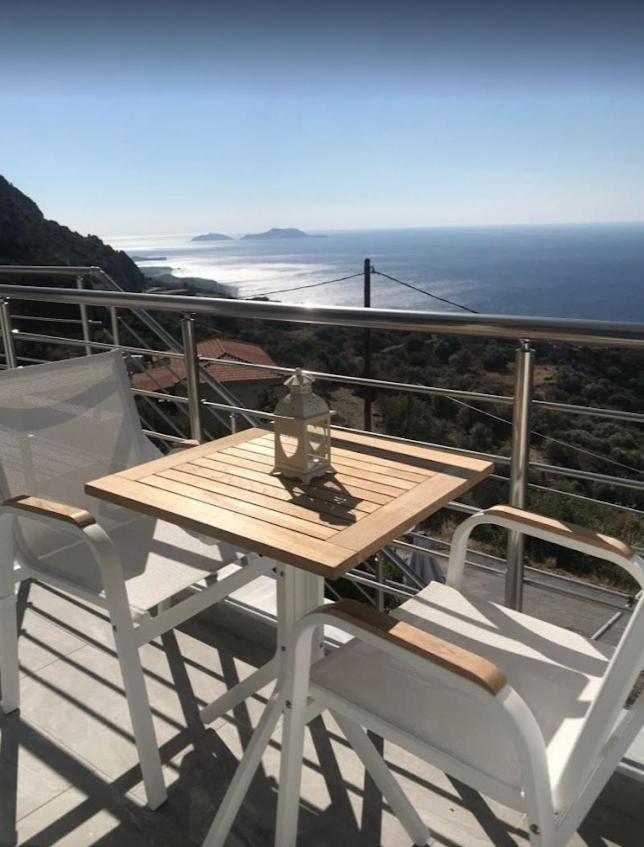 Chrysi'S Ocean View Retreat Villa Keramész Kültér fotó